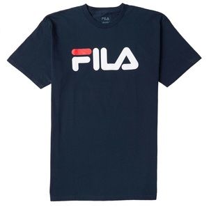 Blue Fila Tee